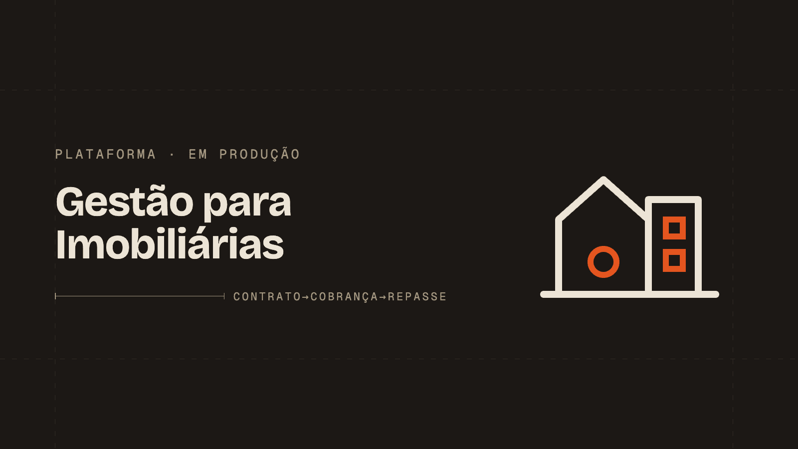 Tela do projeto Gestão para Imobiliárias